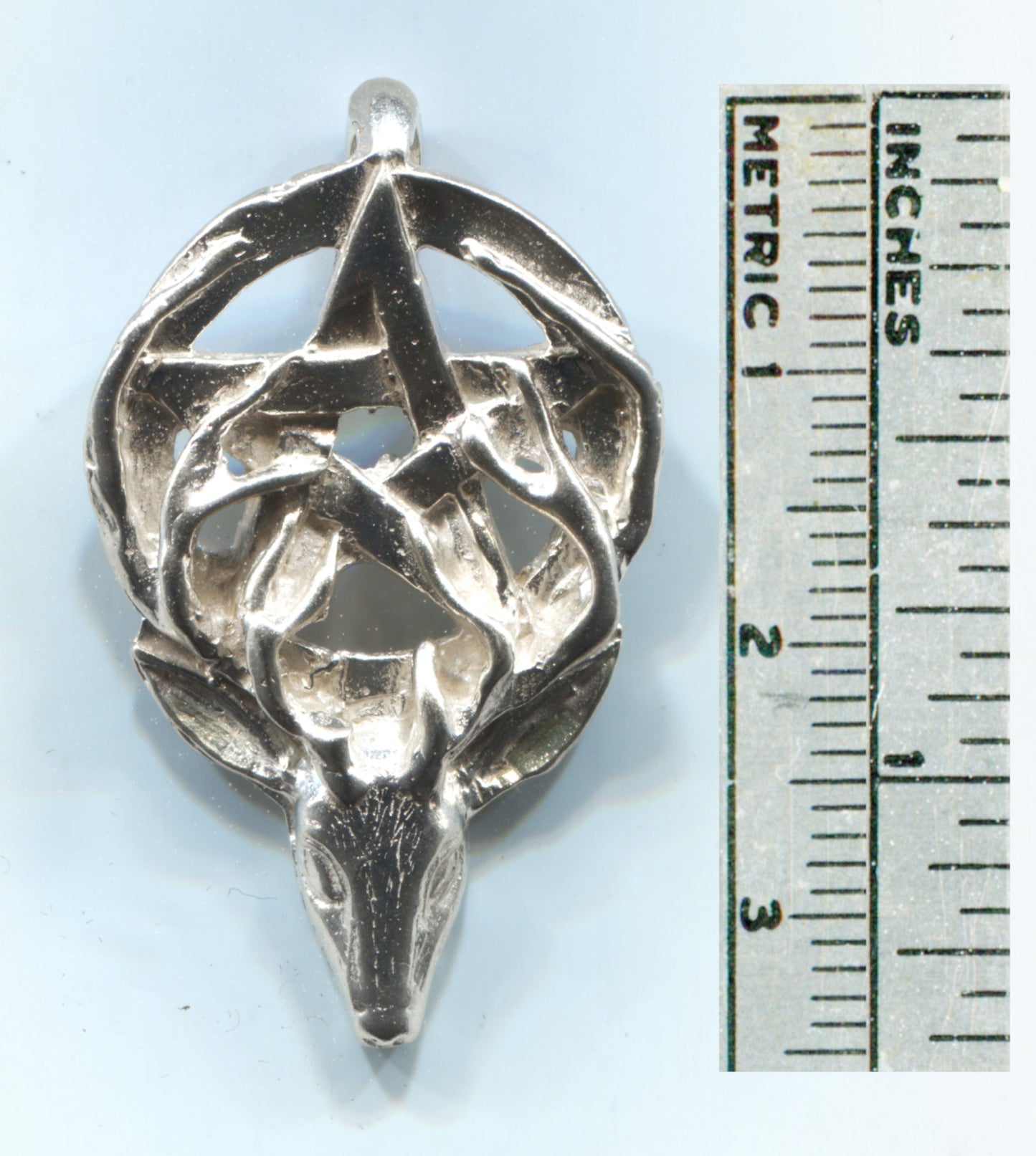 Stag Head with Pentagram - 5535S